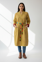 Load image into Gallery viewer, Vintage Sari Kantha Jacket long