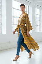 Load image into Gallery viewer, Vintage Sari Kimono Long