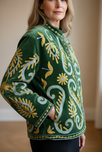 Load image into Gallery viewer, Velvet Suzani Jacket (Short)