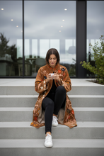 Load image into Gallery viewer, Velvet Suzani Long Jacket