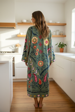 Load image into Gallery viewer, Velvet Suzani Long Jacket
