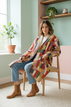 Load image into Gallery viewer, Stone Washed Kantha Jacket