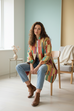 Load image into Gallery viewer, Stone Wash Kantha Jacket