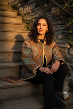 Load image into Gallery viewer, Kantha Blockprint Coat