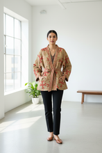 Load image into Gallery viewer, Kantha Blockprint Coat