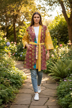 Load image into Gallery viewer, Vintage Kantha Jacket