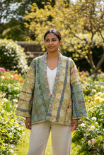 Load image into Gallery viewer, Kantha Blockprint Coat