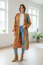 Load image into Gallery viewer, Vintage Kantha Kimono Robe