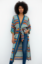 Load image into Gallery viewer, Vintage Sari Kimono Long