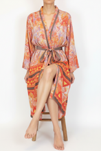 Load image into Gallery viewer, Vintage Sari Kimono Long