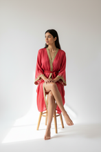 Load image into Gallery viewer, Vintage Sari Kimono Long
