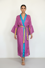 Load image into Gallery viewer, Vintage Sari Kimono Long