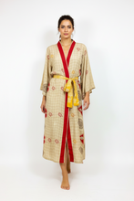 Load image into Gallery viewer, Vintage Sari Kimono Long