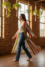 Load image into Gallery viewer, Vintage Sari Kimono Long