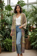 Load image into Gallery viewer, Vintage Sari Kimono Long