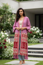 Load image into Gallery viewer, Vintage Sari Kimono Long