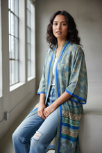 Load image into Gallery viewer, Vintage Sari Kimono Long