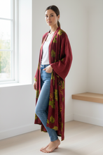 Load image into Gallery viewer, Vintage Sari Kimono Long
