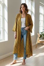Load image into Gallery viewer, Vintage Sari Kimono Long