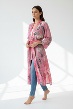 Load image into Gallery viewer, Vintage Sari Kimono Long