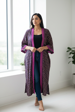 Load image into Gallery viewer, Vintage Sari Kimono Duster