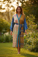 Load image into Gallery viewer, Vintage Sari Kimono Long