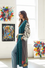 Load image into Gallery viewer, Vintage Sari Kimono Long