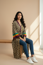 Load image into Gallery viewer, Vintage Sari Kimono Long