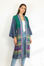 Load image into Gallery viewer, Vintage Sari Kimono Long
