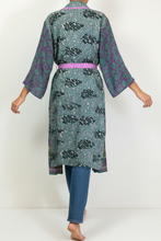 Load image into Gallery viewer, Vintage Sari Kimono Long