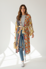 Load image into Gallery viewer, Vintage Sari Kimono Long