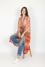 Load image into Gallery viewer, Vintage Sari Kimono Long