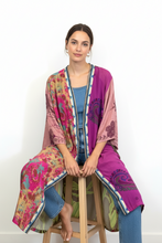 Load image into Gallery viewer, Vintage Sari Kimono Long