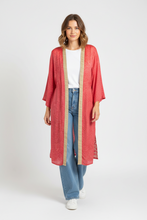 Load image into Gallery viewer, Vintage Sari Kimono Long