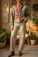 Load image into Gallery viewer, Kantha Jacket Short M/L