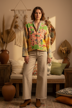 Load image into Gallery viewer, Kantha Jacket Short M/L
