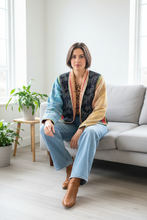 Load image into Gallery viewer, Kantha Jacket Short M/L