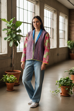 Load image into Gallery viewer, Kantha Jacket Short S/M