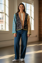 Load image into Gallery viewer, Kantha Jacket Short M/L