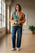 Load image into Gallery viewer, Kantha Jacket Short M/L