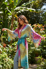 Load image into Gallery viewer, Vintage Sari Kimono Long