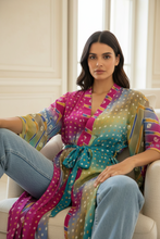 Load image into Gallery viewer, Vintage Sari Kimono Long