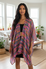 Load image into Gallery viewer, Silk Kimono Duster