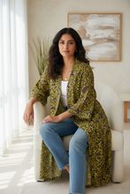 Load image into Gallery viewer, Vintage Sari Kimono Long