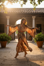 Load image into Gallery viewer, Vintage Sari Kimono Long