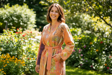 Load image into Gallery viewer, Vintage Kantha Kimono Robe