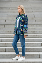 Load image into Gallery viewer, Velvet Suzani Jacket (Short)