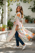 Load image into Gallery viewer, Vintage Sari Kimono Long