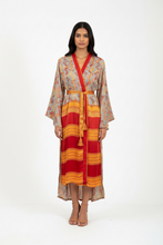 Load image into Gallery viewer, Vintage Sari Kimono Long