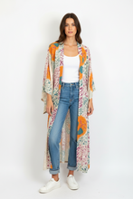 Load image into Gallery viewer, Vintage Sari Kimono Long